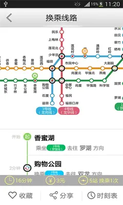 深圳地铁官方APP android App screenshot 1